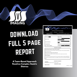 Sample Report - A Team-Based Approach Resolves Complex Gastric Distress