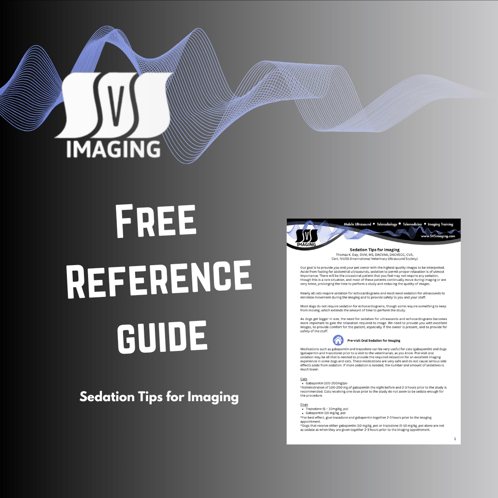 Reference Guide_  Sedation Tips for Imaging